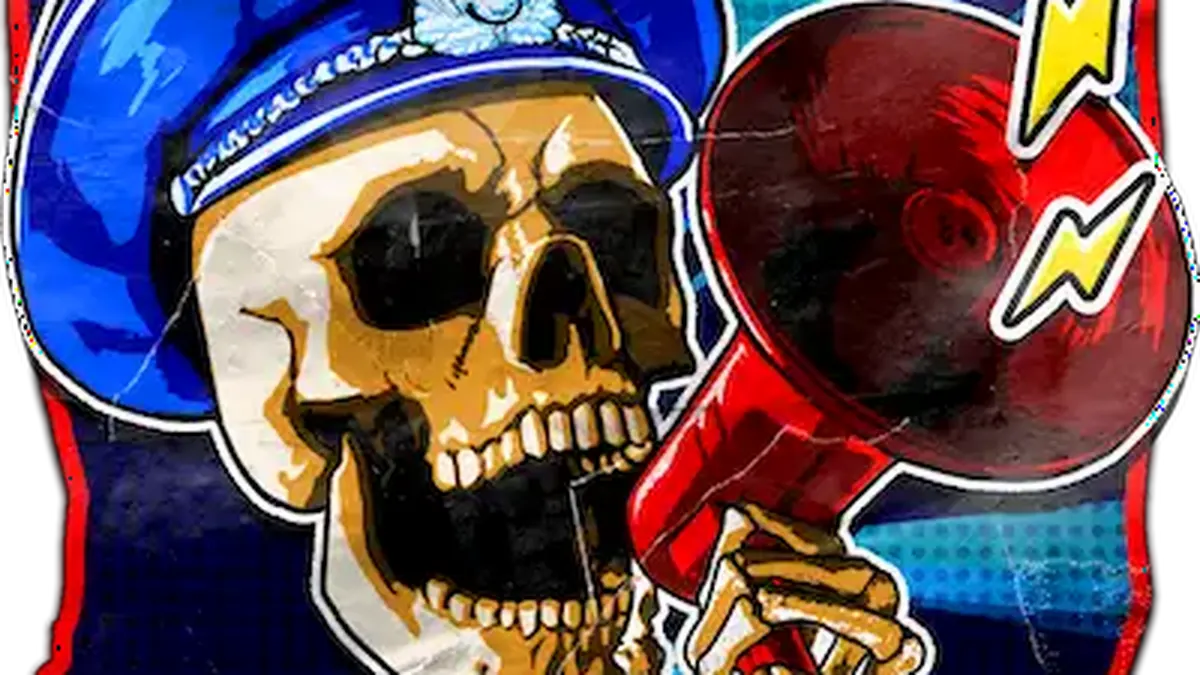 Punk Rocker 3 slot game interface na may graffiti-style graphics